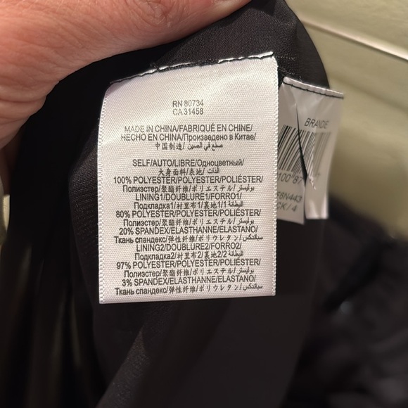 NWT BCBG Max Azria Elegant Black Ruffle Dress - Picture 11 of 12